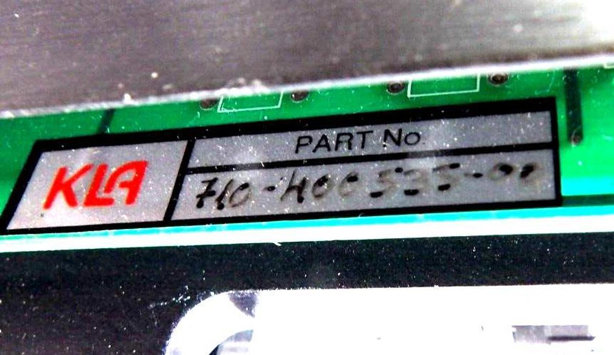 Used KLA-Tencor 200mm Wafer Inspection Stage Assembly 710-400535-00 Working Surplus