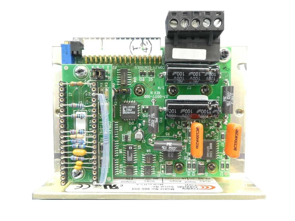 Used Copley Controls 800-999 Motor Driver 07-00177-000 DNS Aquaspin SU-3000 Working