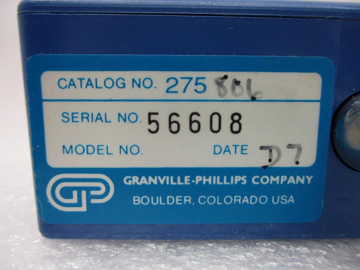 Used Granville-Phillips 275806 Vacuum Gauge 275 Mini-Convectron Working Surplus