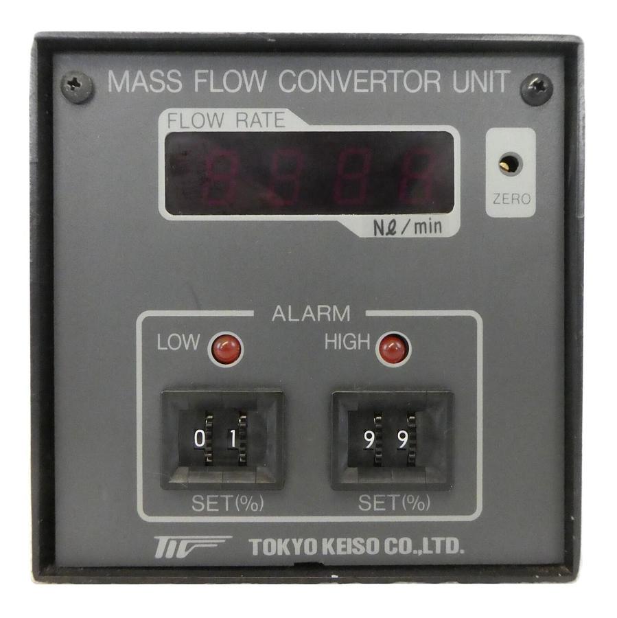 Used Tokyo Keiso CO Mass Flow Convertor Unit Module TM-7330-00-1 Working Surplus
