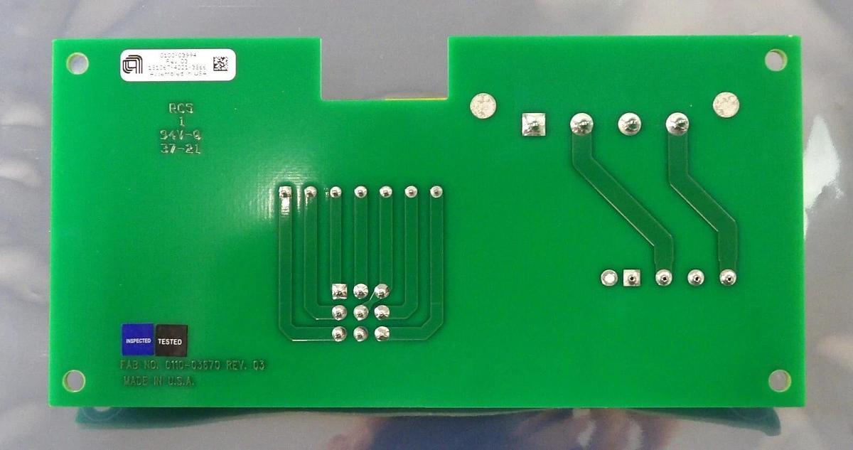 Used AMAT Applied Materials 0100-03994 Adapter Board For Rotation Driver PCB Working