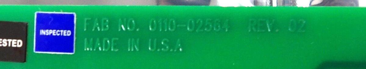 Used AMAT Applied Materials 0100-02745 Gas Heater Interlock Control PCB Working