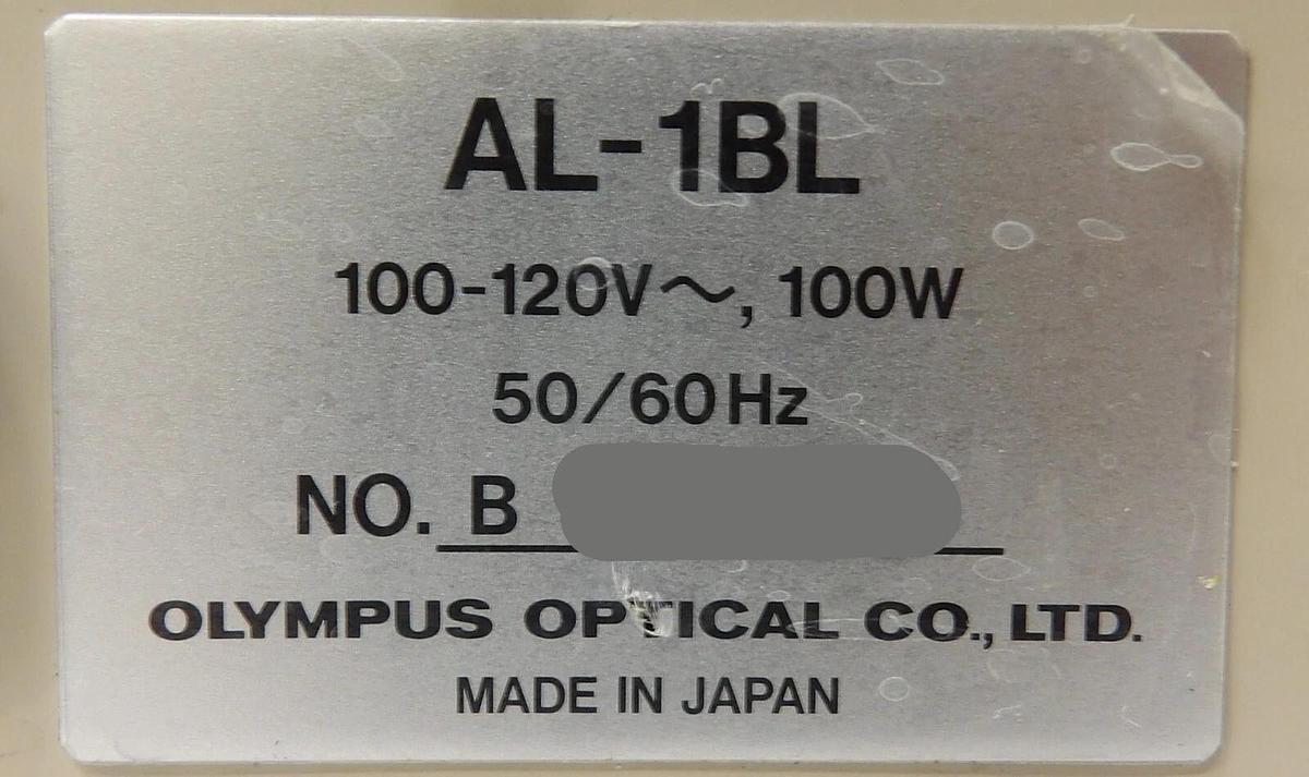 Used Olympus AL Series Microscope Illuminator Control AL-1 AL-1BL Lot of 2 Untested