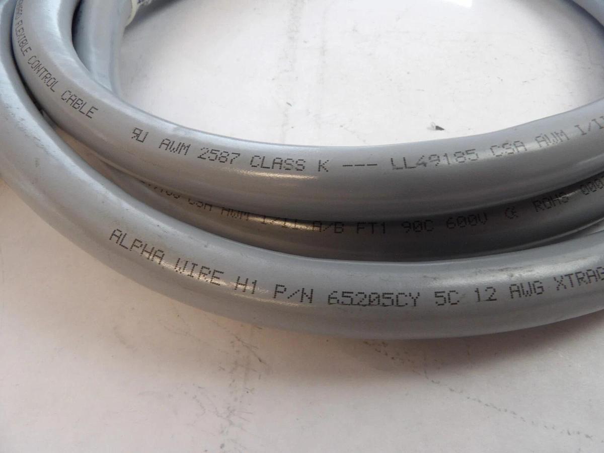 Used Lam Research 03-453056-00 Dual Heater Pedestal Control Cable Working Surplus