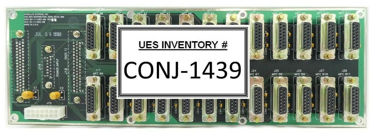 Novellus Systems 02-111283-00 Gas Box Distribution PCB AERA WCVD 300 New Surplus