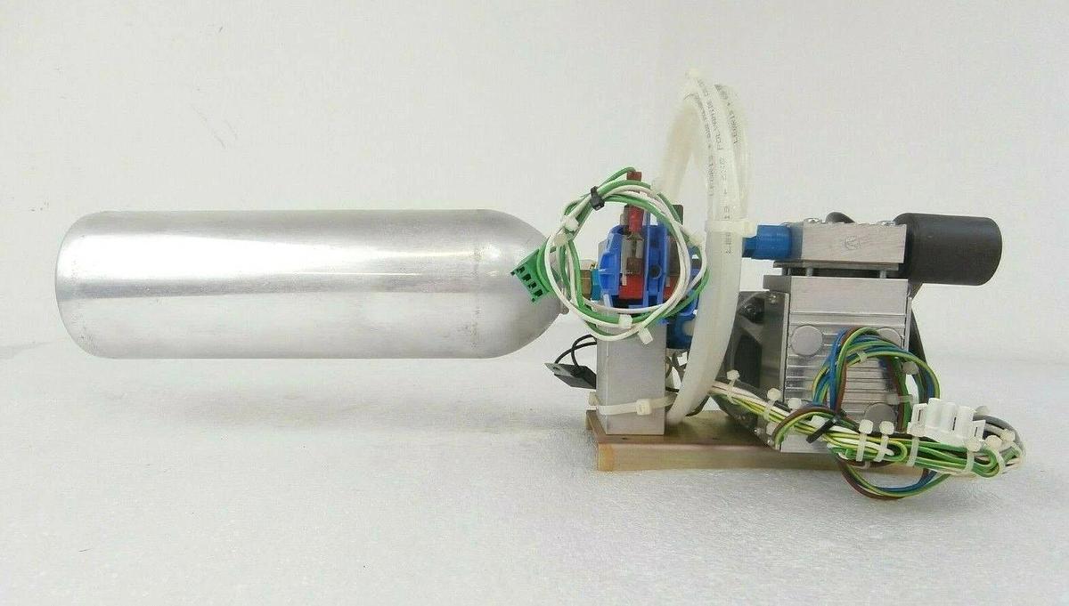 Used KNF Neuberger PM 13813-NPK 09 Diaphragm Vacuum Pump Assembly Working Surplus