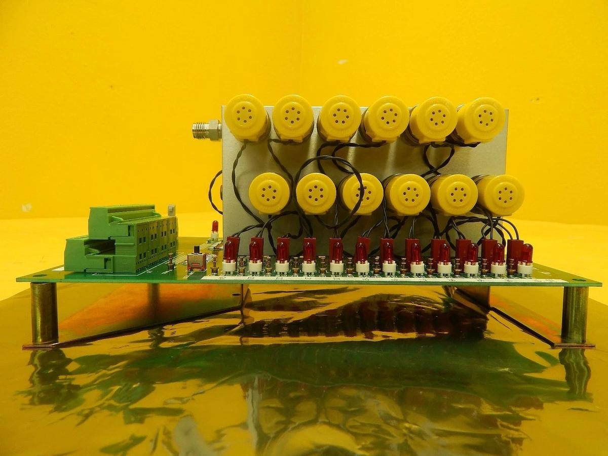 Used ASM 03-320142D01 EV Interface Pneumatic Block PCB Assembly ASM Epsilon 3000 Used