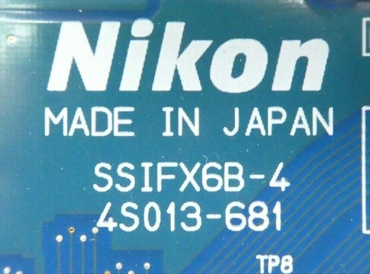 Used Nikon 4S013-681 PCB Card SSIFX6B-4 SSIFX6B-4-SUB NSR FX-601F Working Surplus