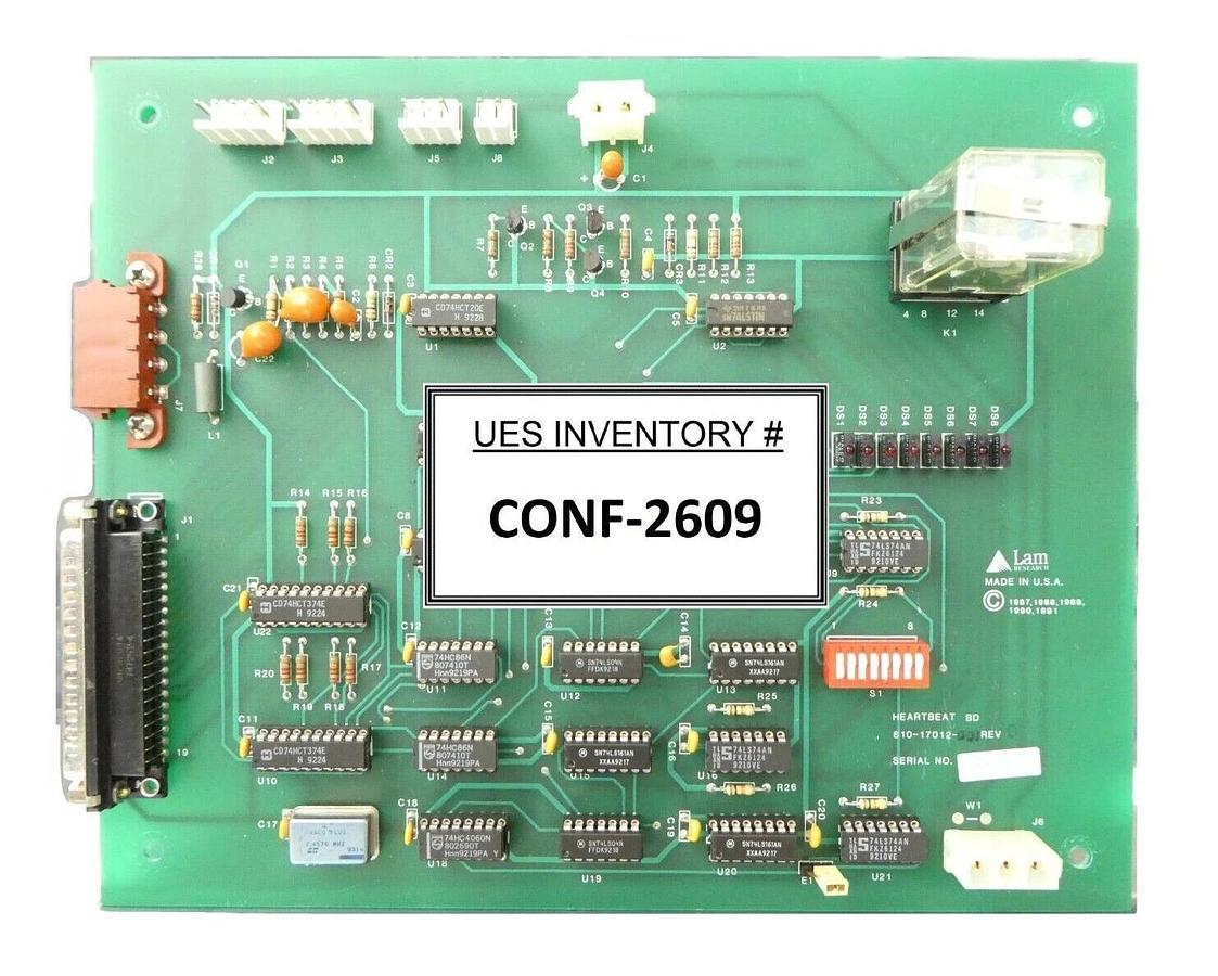 Used Lam Research 810-17012-001 Heartbeat BD PCB Rev. D Rainbow 4420 Working Surplus