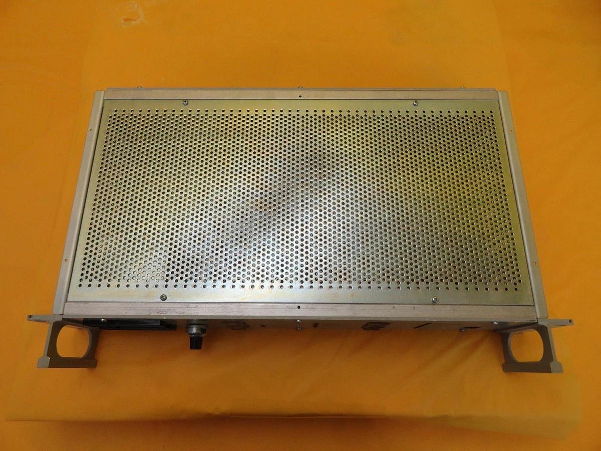 Used Balzers BG M58 750 Magnetron Control Unit MCU 105 MCU105 Used Working