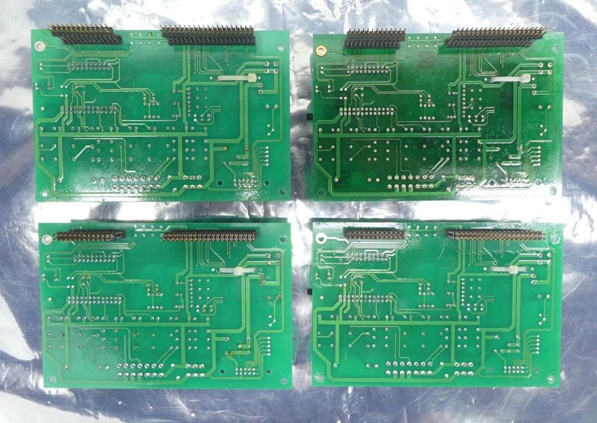 Used SMC P49822182 Thermo Chiller Interlock PCB P49823140 P49891452 Lot of 4 Working