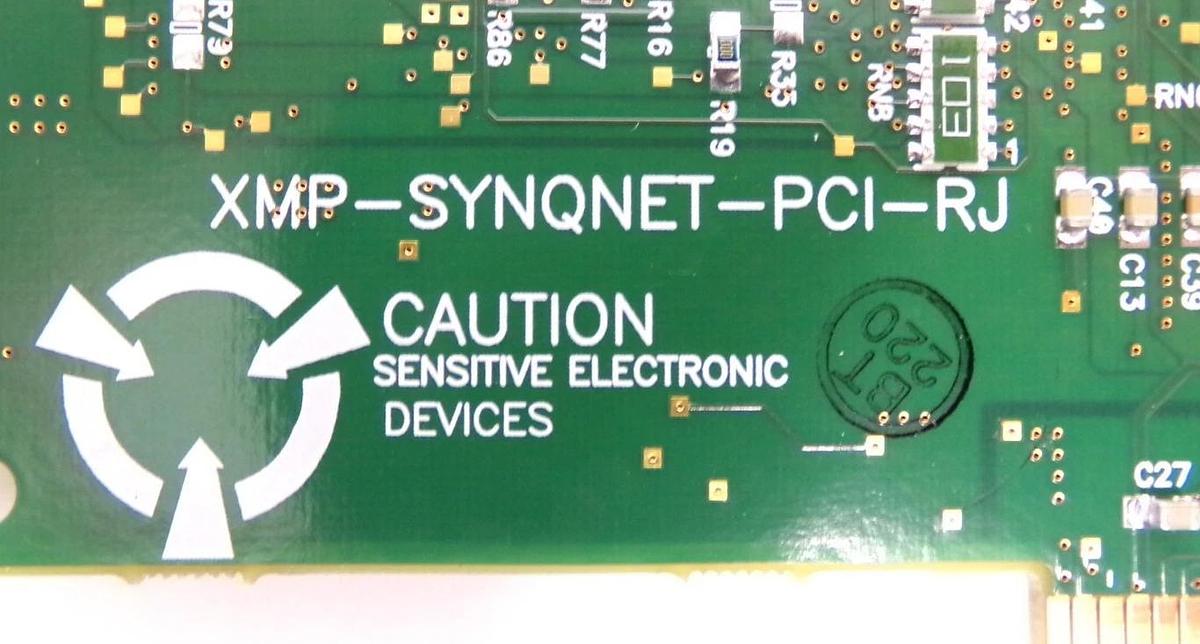 Used MEI Motion Engineering T014-0002 PCB Card XMP-SYNQNET-PCI-RJ Working
