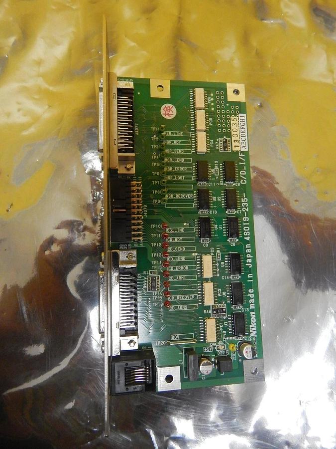 Used Nikon 4S019-235 Interface PCB Card C/D_I/F NSR-307E Used Working