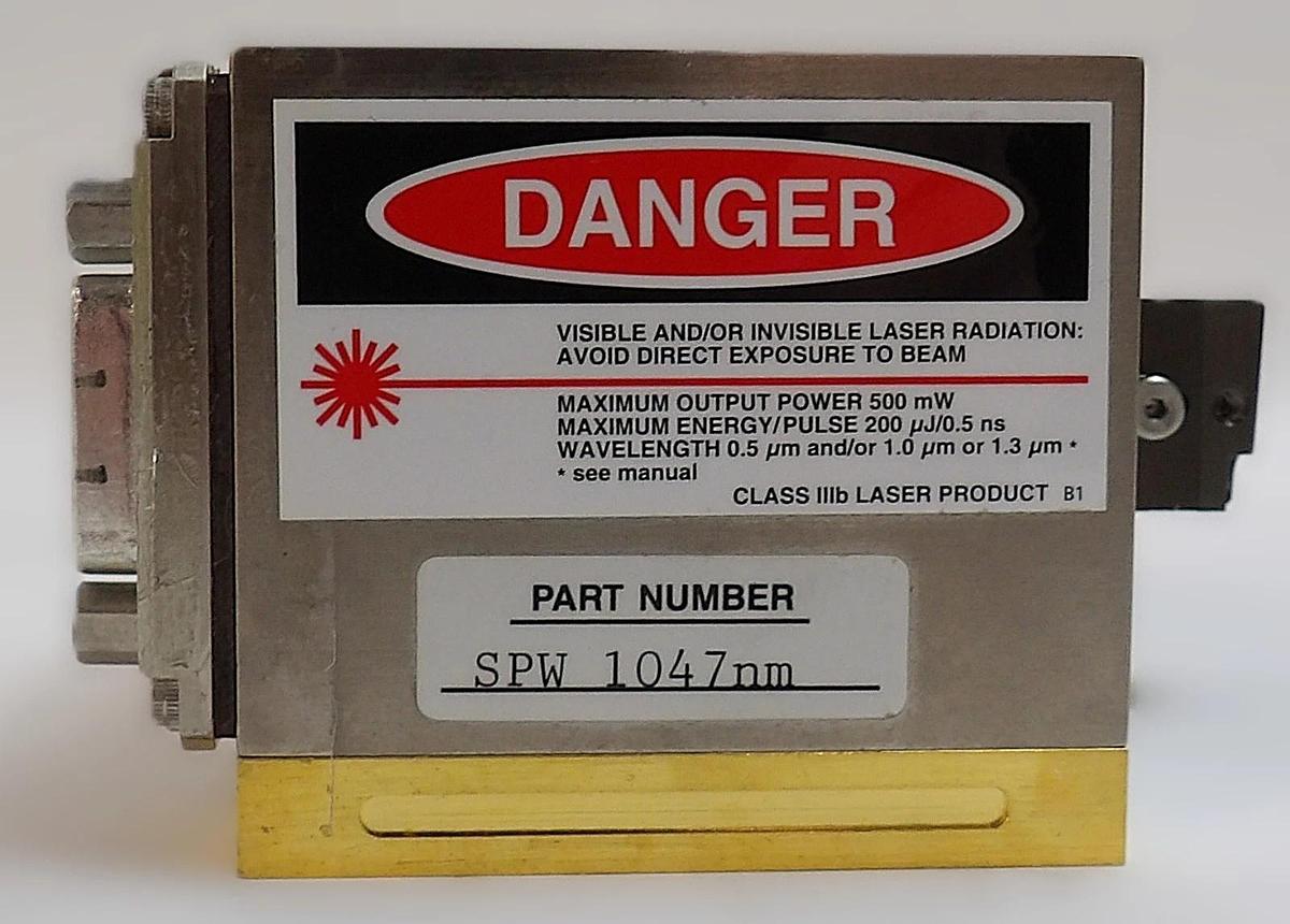 Used Lightwave Electronics SPW 1047nm Solid State Laser Series 110 Working Surplus