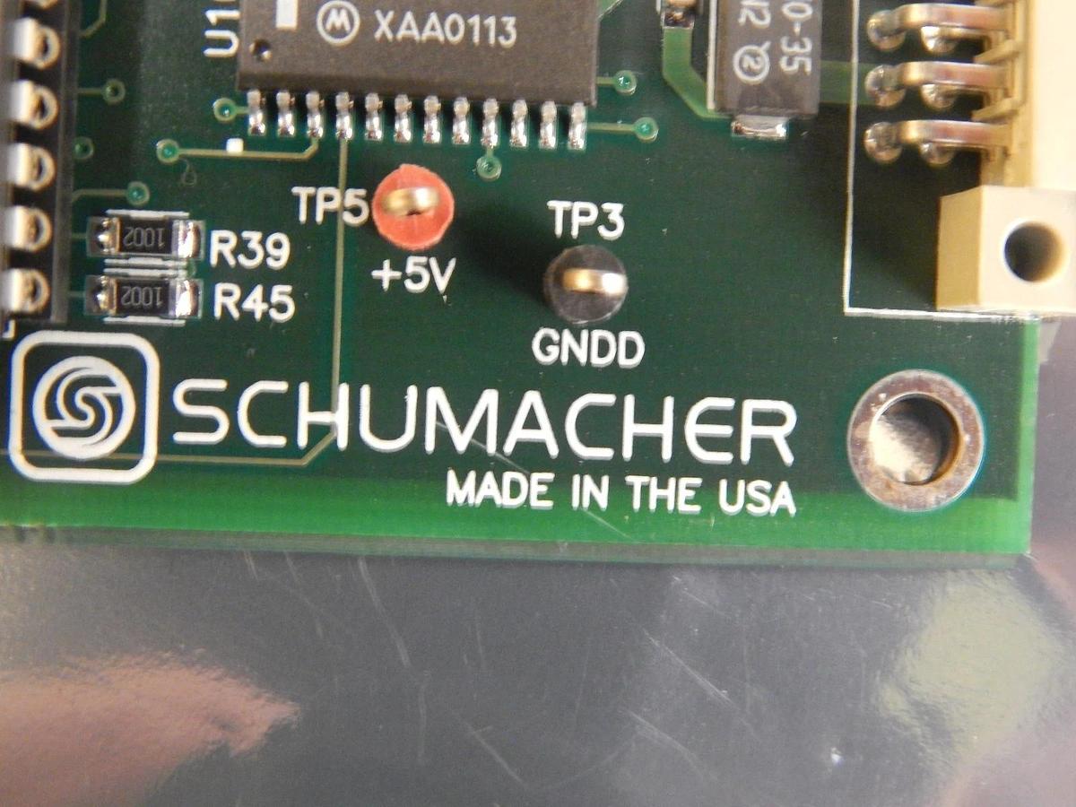 Used Schumacher 1730-3002 Reservoir Controller PCB Card 1731-3002 Rev. G Used