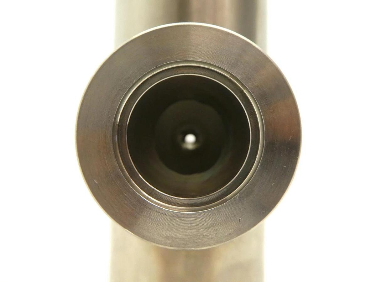 Used Edwards High Vacuum Adapter Tee ISO63 ISO-F to ISO100 ISO-K NW25 4VCR Used