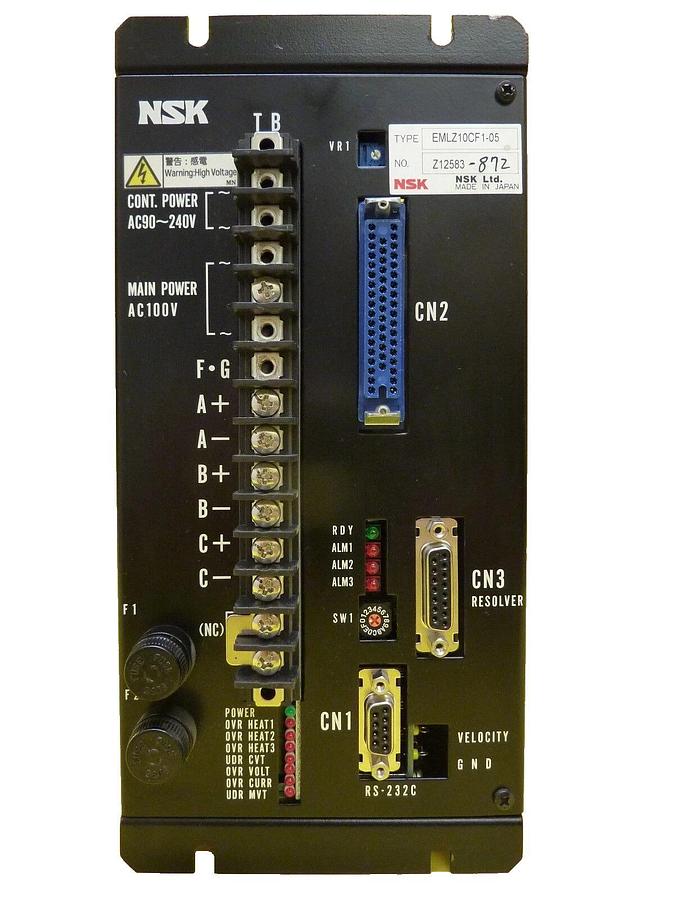 Used NSK EMLZ10CF1-05 Servo Drive Motion Controller Robot Automation Working Surplus
