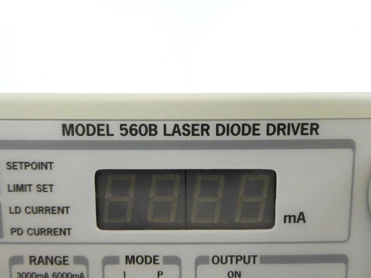 Used Newport Model 560B Laser Diode Driver Working Surplus