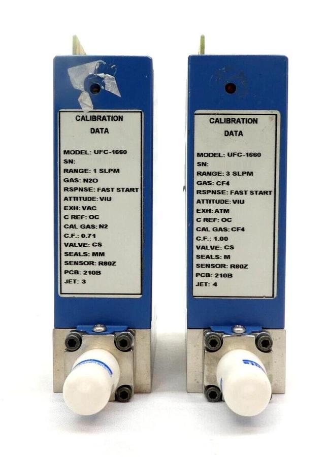 Refurbished UNIT UFC-1660 Mass Flow Controller MFC Reseller Lot of 7 OEM Refurbished