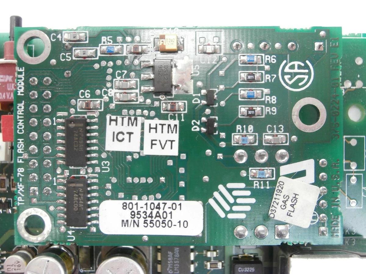 Used Edwards D37211920 Gas Flash TP/XF-78 Control PCB D37211202 801-1047-01 Spare