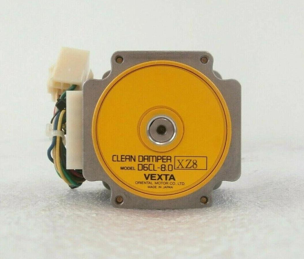 Used Oriental Motor PV266-02B Stepping Motor VEXTA with Damper D6CL-8.0 XZ8 Working