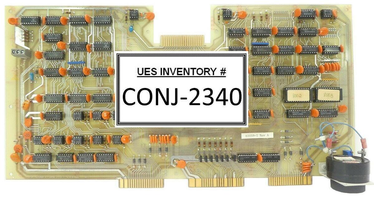 Used Varian Semiconductor VSEA E-H2059001 Operator Control Logic PCB H2059-1 Rev. A