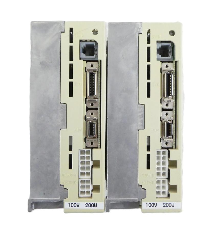 Used Panasonic MSD021P1E AC Servo Driver Reseller Lot of 2 Working Spare