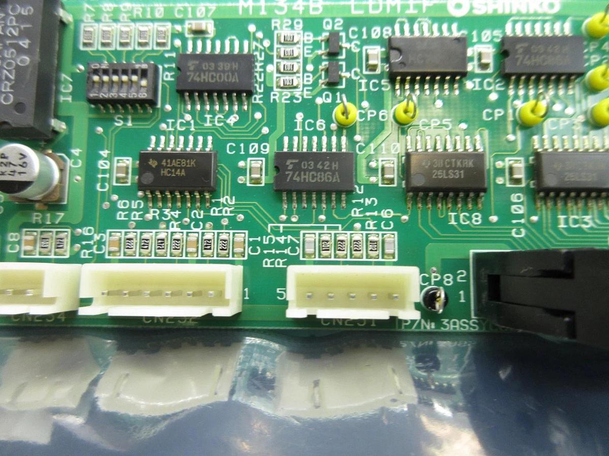 Used Shinko Electric 3ASSYC805000 Interface PCB LDMIF Asyst VHT5-1-1 Used Working