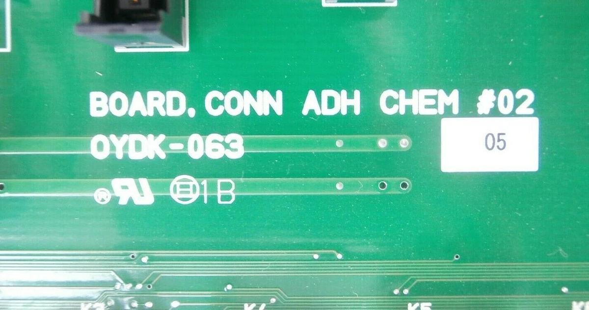 Used TEL Tokyo Electron OYDK-059 PCB Assembly ADH CHEM #02 OYDK-063 Lithius Working