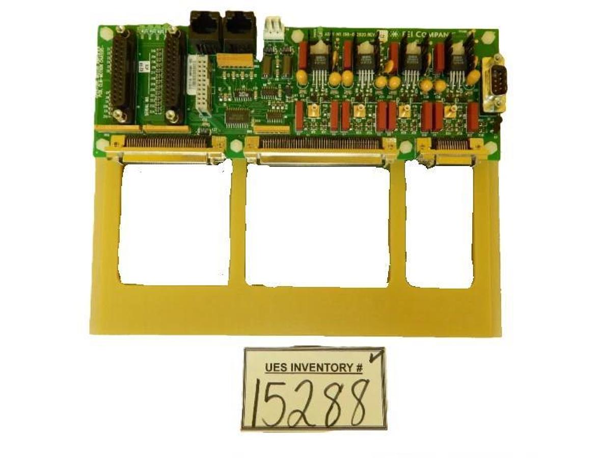 Used FEI Company 150-002620 Aperture Motor Amplifier CLM-Motion Chassis PCB Working