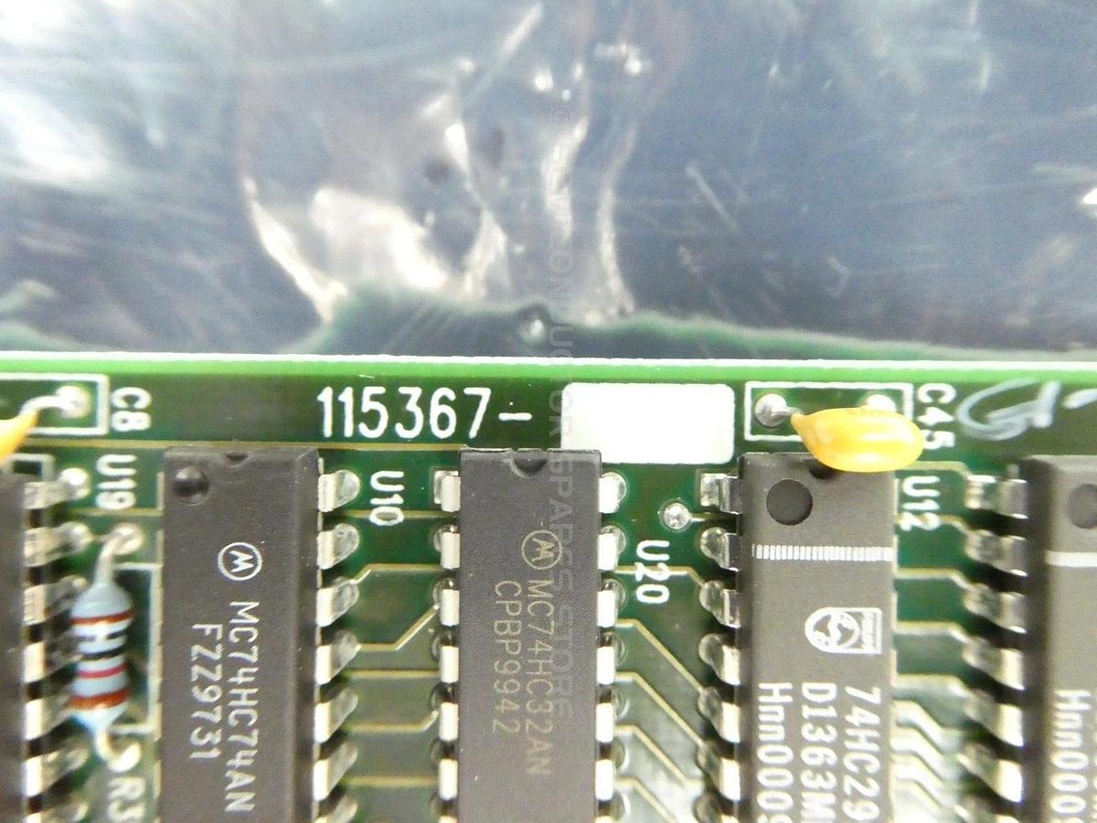 Used MKS Instruments 115367-G1-E Transducer Controller PCB Card Working Surplus