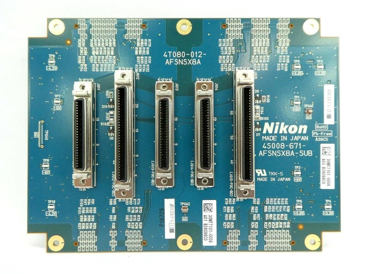Used Nikon 4S008-671 AFSNSX8A-SUB Board PCB NSR-S620D Immersion System Working