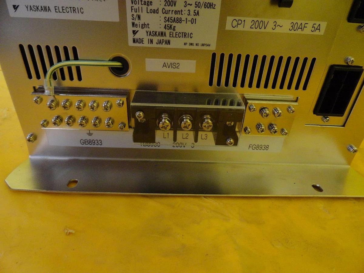 Used Yaskawa Electric XU-DV9020V Linear Motor Amp Nikon 4S013-373-2 NSR Working