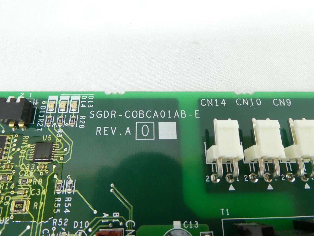 Used Yaskawa Electric SGDR-COBCA01AB-E Robot Board PCB F352766-1 Nikon NSR Working