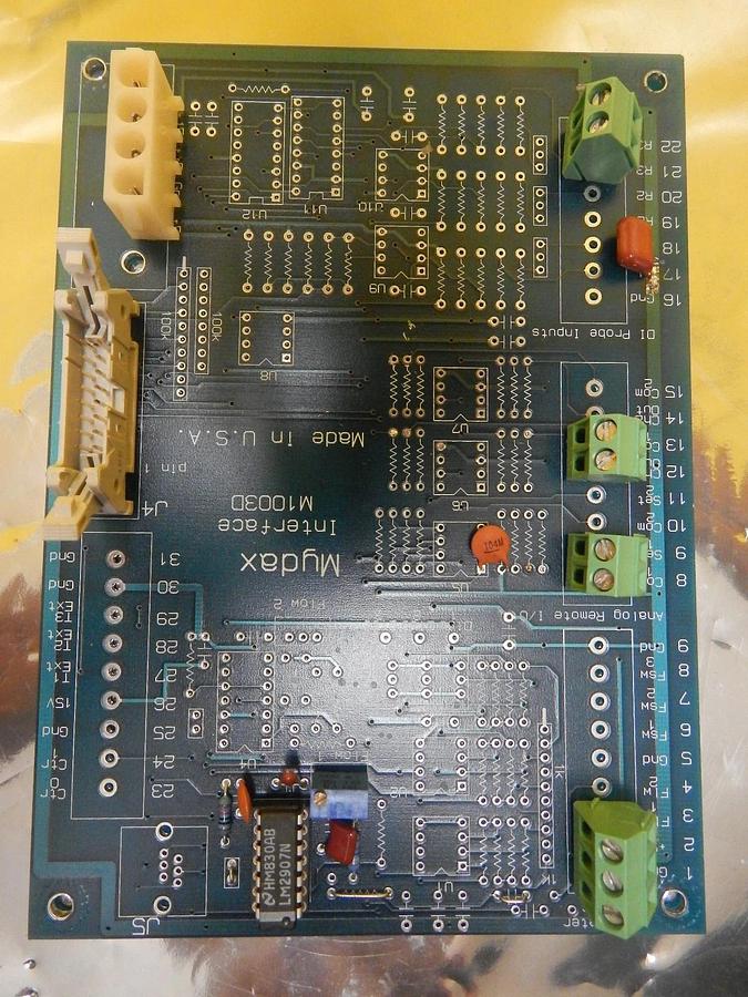 Used Mydax M1003D I/O Interface Board PCB Chiller 1VL5WA1 Used Working