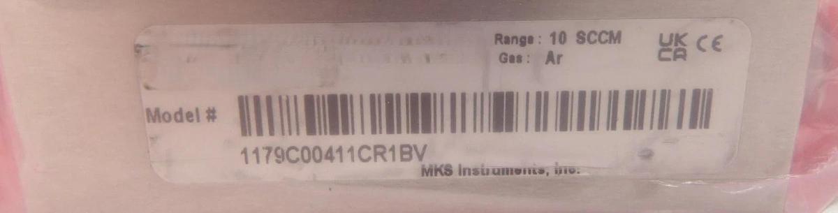 MKS Instruments 1179C00411CR1BV Mass Flow Controller MFC 10 SCCM Ar New
