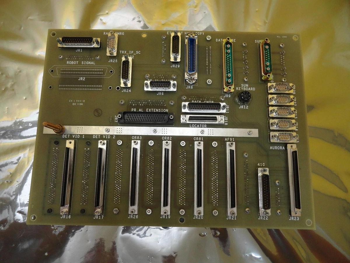 Used Orbot Instruments 71051911-DD WFRCENTER Backplane PCB Board AMAT WF 720 Used