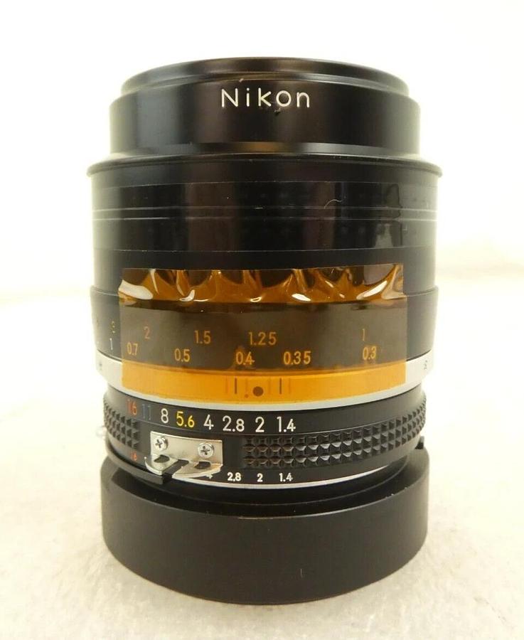 Used Nikon NIKKOR 35mm 1:1.4 PPD Detector Inspection Lens NSR-S205C Working Surplus