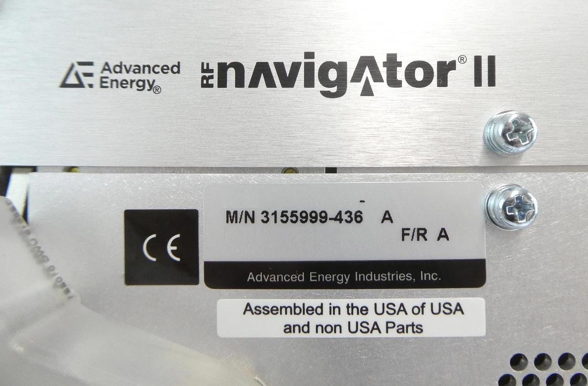 Used Navigator II AE Advanced Energy 3155999-436 13.56 MHz RF Match Unit Working