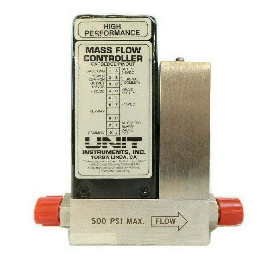 Used UNIT Instruments UFC-1100 Mass Flow Controller MFC 5 SLM N2O AMAT Working Spare