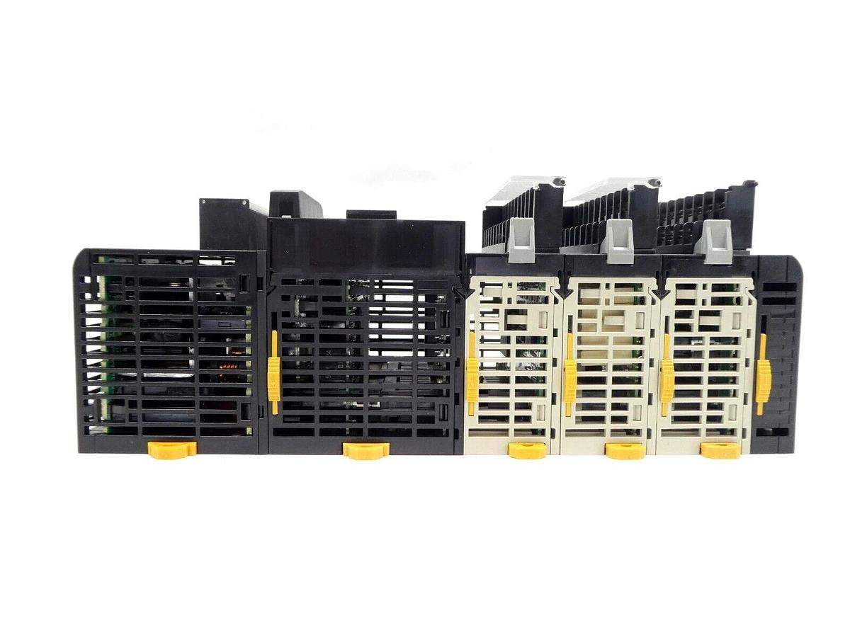 Used Omron SYSMAC Programmable Logic Controller PLC CJ2M-CPU33 CJ1W-PD025 CJ1W-ID211