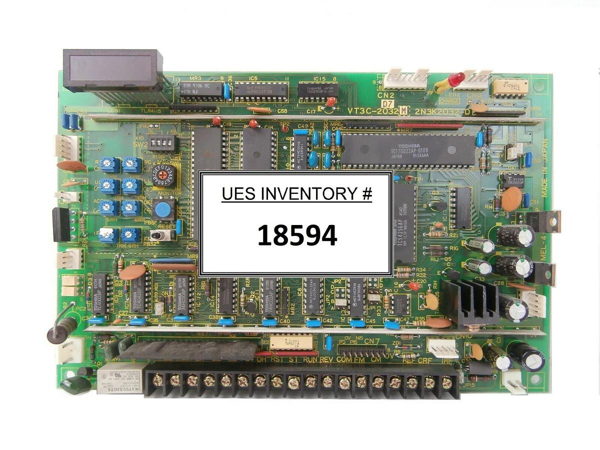 Used Toshiba VT3C-2032 Drive Board PCB 2J3K2032-D Working Surplus