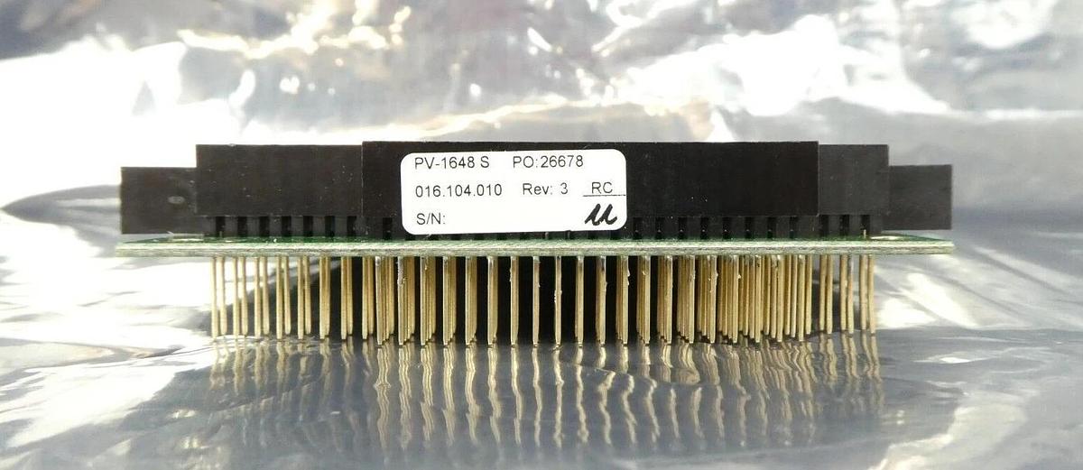 Used Micronix 016.104.010 I/O Interface Board PCB PV-1648 S Air Products Working