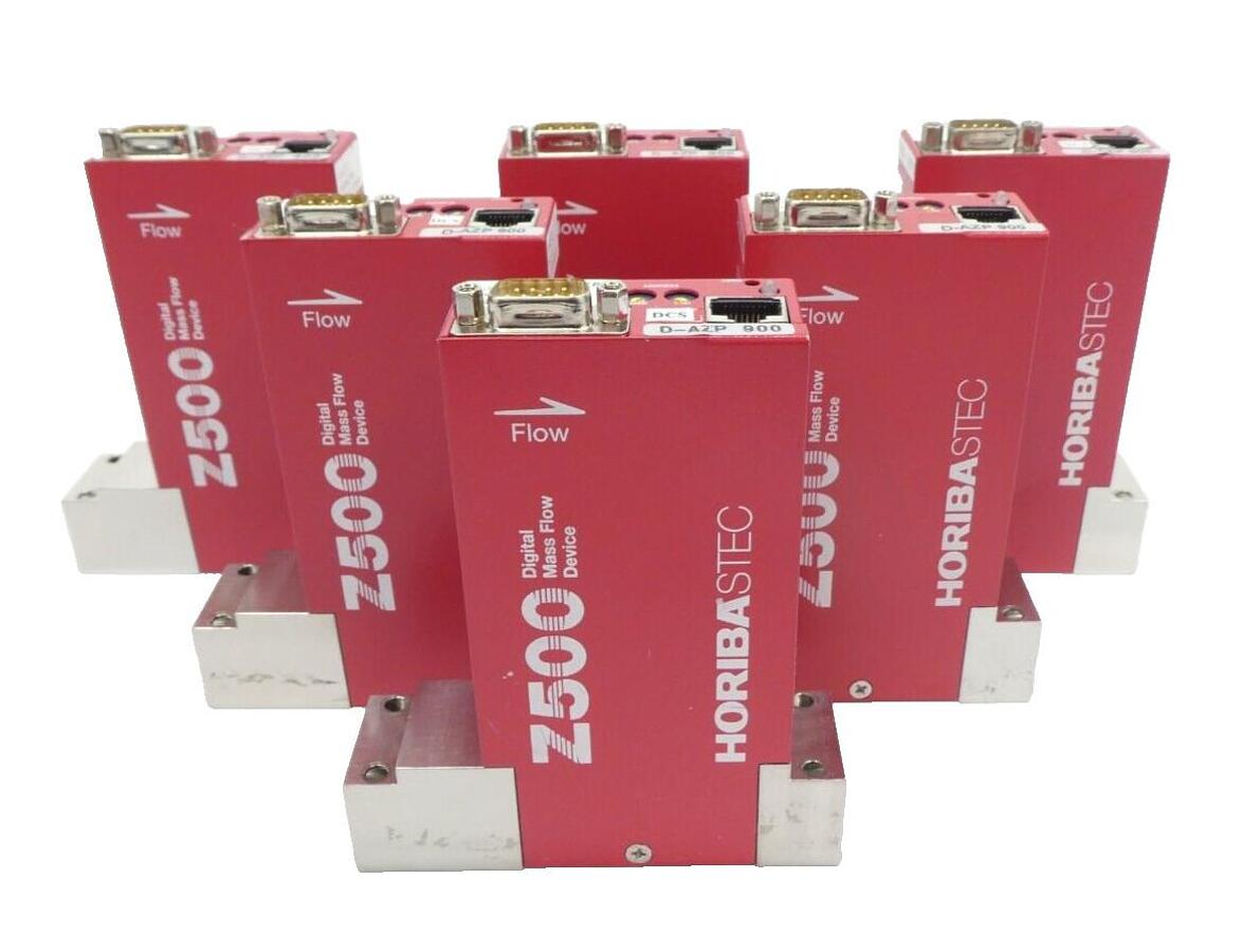 Used Horiba STEC SEC-Z512MG Mass Flow Controller MFC Z500 Reseller Lot of 6 Working