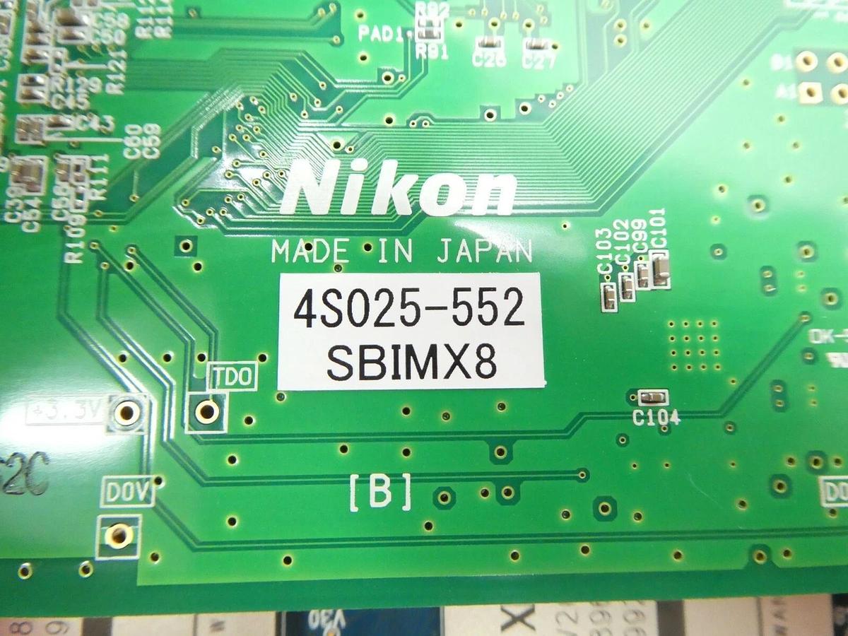 Used Nikon 4S015-499-FP SBC Single Board Computer PCB Card STG61 NSR-S620D Working