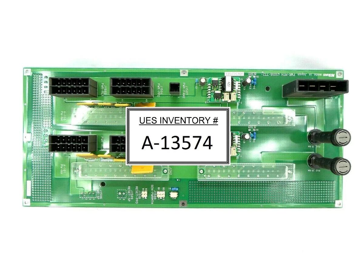 Used Nikon 4S018-772 Backplane Interface Board PCB PWR-MTH NSR-S205C Working