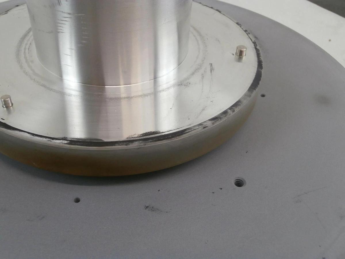 Used Lam Research 02-287781-00 15" Heater Pedestal Assembly Scratched Copper Cu As-Is