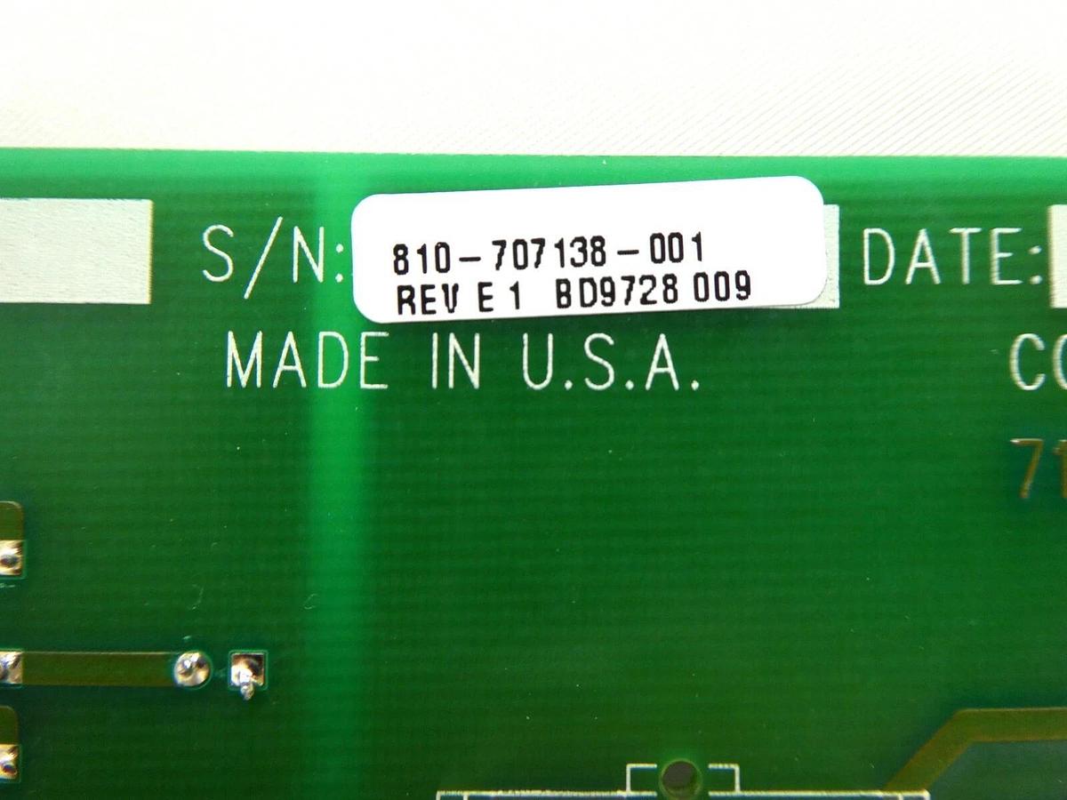 Used Lam Research 810-707138-001 EMO/DC Power Display Board PCB Continuum Spare