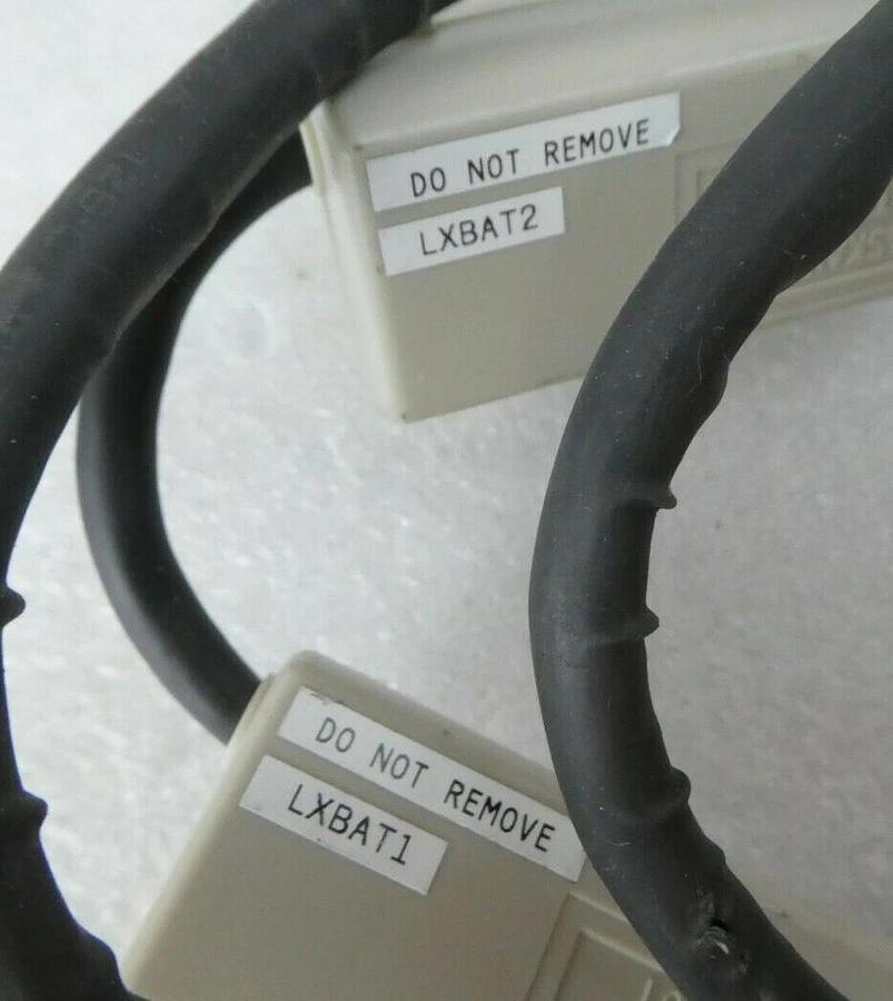 Used Nikon FX-601F X Y Theta Encoder Cable Set of 3 Yaskawa JUSP-BA01 Working Surplus