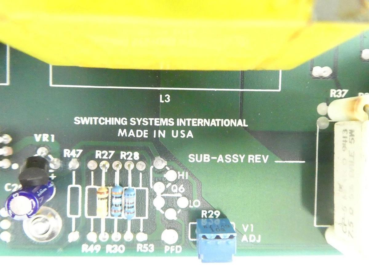 Used SSI Switching Systems International 20-009-044 A1 Power Supply 30-0009-006